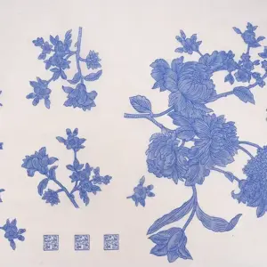 Blue and White Ceramic Underglaze Sticker Set 51 S0ecc65aa1016458d87b64d2a50aba45cN