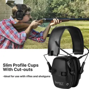 Tactical Electronic Shooting Earmuff with Amplification 18 S0f7bf823027f4e4a81c1009697470a28H
