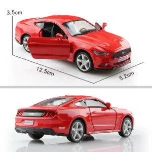 1:36 Scale Ford Mustang GT Diecast Model 14 S0fb085911a4a4972b4091cf50460acfbb