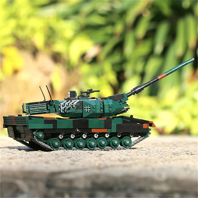 Modern Military Tank Model in Camouflage Design 8 Modern Military Tank Model in Camouflage Design - Image 8