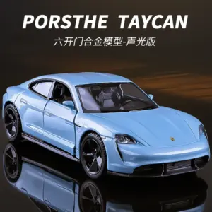 1:32 Scale Porsche Taycan Diecast Model Car 12 S0fec088d9b504c58ba81352925b9c6410