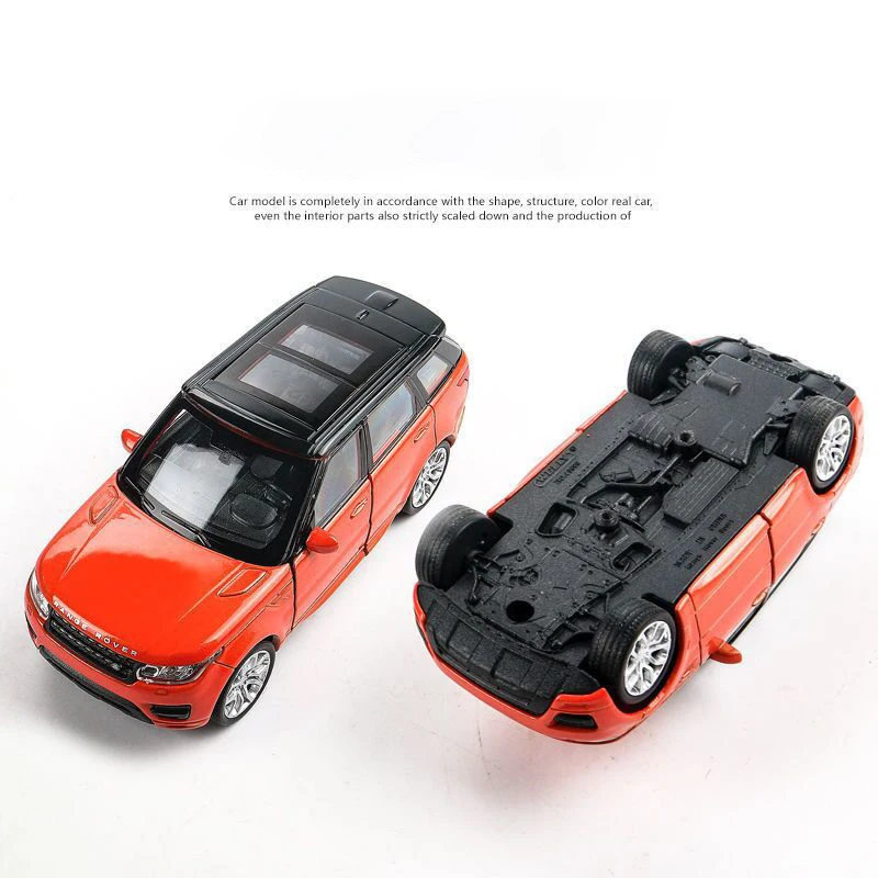 WELLY 1:36 Red Mercedes-Benz Die-Cast Model 6 WELLY 1:36 Red Mercedes-Benz Die-Cast Model - Image 6