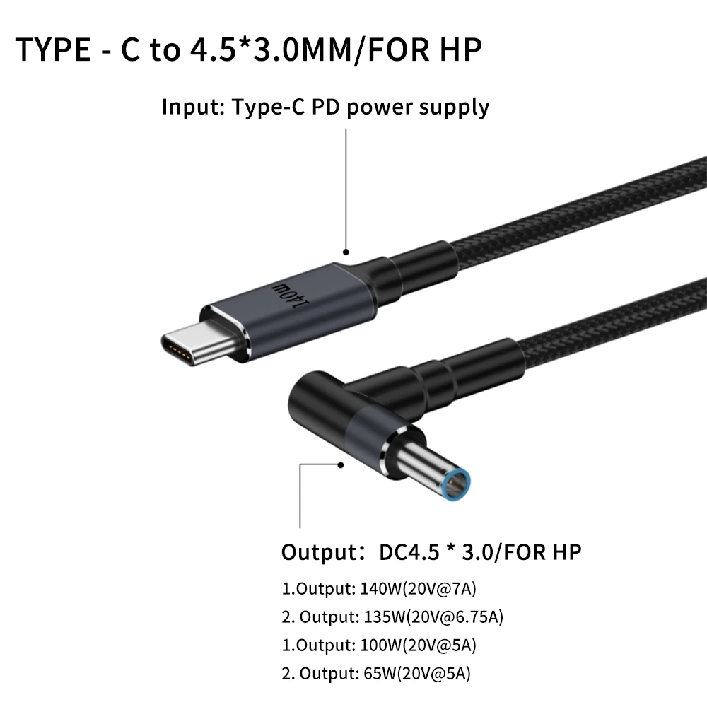 65/140W USB-C PD Charger Cable for Laptops 10 65/140W USB-C PD Charger Cable for Laptops - Image 10
