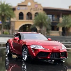 1:32 Toyota Supra Yellow Diecast Model Car 17 S10ad7e1225864de7ae589be37f4139120 2