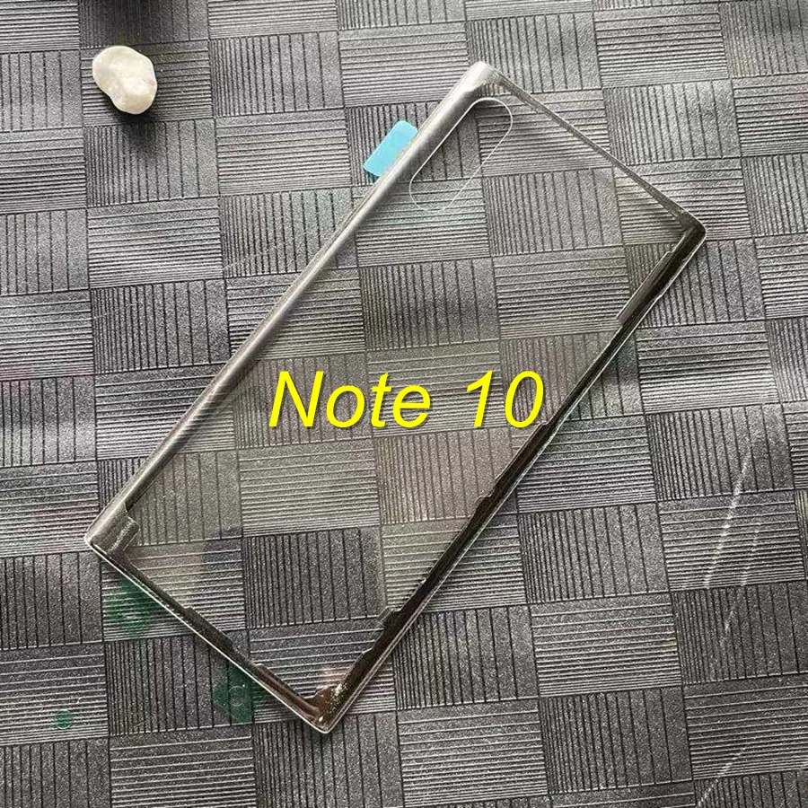 Clear Glass Back Cover for Galaxy Note 8-10 Plus 2 Clear Glass Back Cover for Galaxy Note 8-10 Plus - Image 2