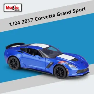 1:24 Maisto Chevrolet 2017 Corvette Model Car 14 S10c59eb8da87402789331812b2aed7a66