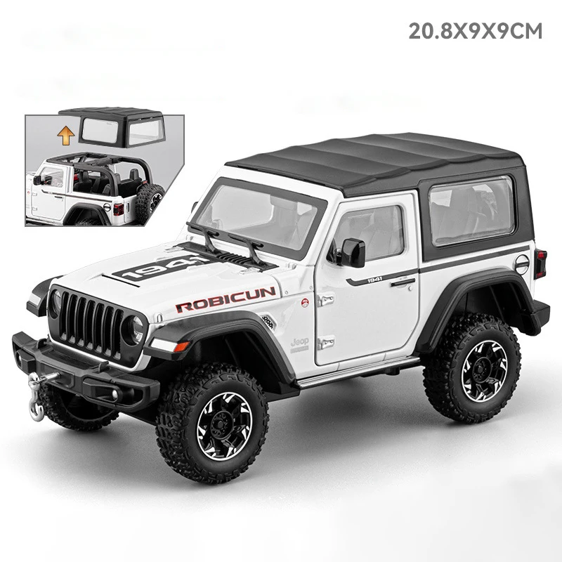 Wrangler Rubicon 1:24 Scale Diecast Model 10 Wrangler Rubicon 1:24 Scale Diecast Model - Image 10