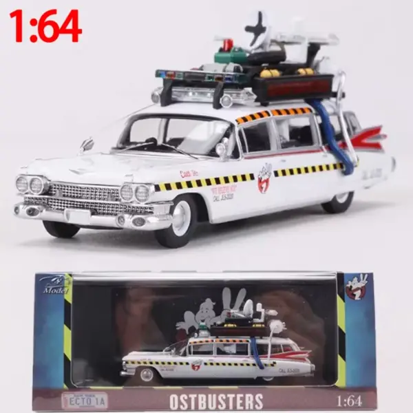 1/64 Diecast Cadi ECTO-1 Model Car - Image 7