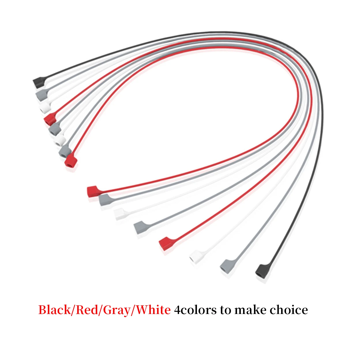 Silicone Anti-Lost Lanyard for Earbuds 6 Silicone Anti-Lost Lanyard for Earbuds - Image 6