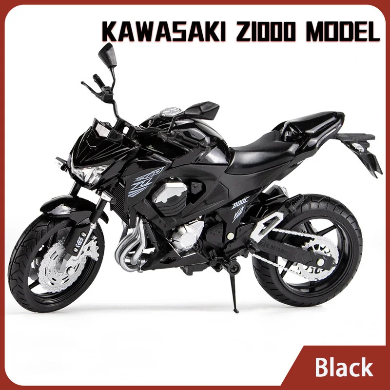 1:12 Scale Kawasaki Z800 Racing Motorcycle Model 9 1:12 Scale Kawasaki Z800 Racing Motorcycle Model - Image 9