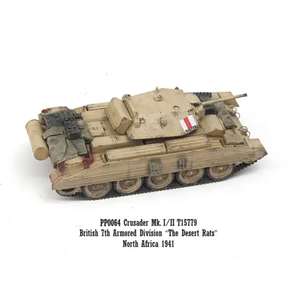 1/72 Scale Crusader Mk.I/II Model Tank - Image 3