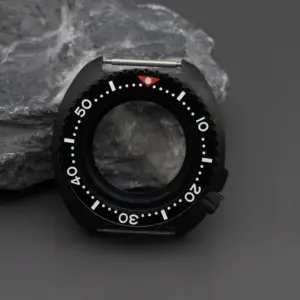 Black 6105 6309 Turtle Abalone Watch Case 22 S121b383194664227898a81afbfb889667