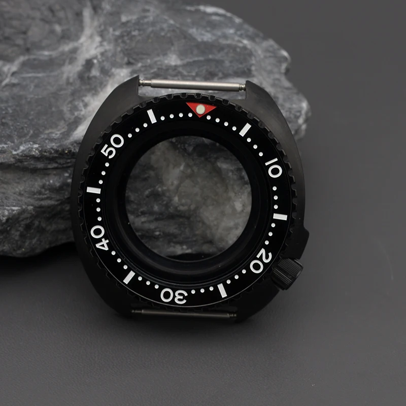 Black 6105 6309 Turtle Abalone Watch Case 7 Black 6105 6309 Turtle Abalone Watch Case - Image 7