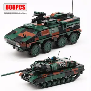 Military Armored Truck Building Model 986PCS 11 S128661e6fa594a59920f91ab038406b4b 10