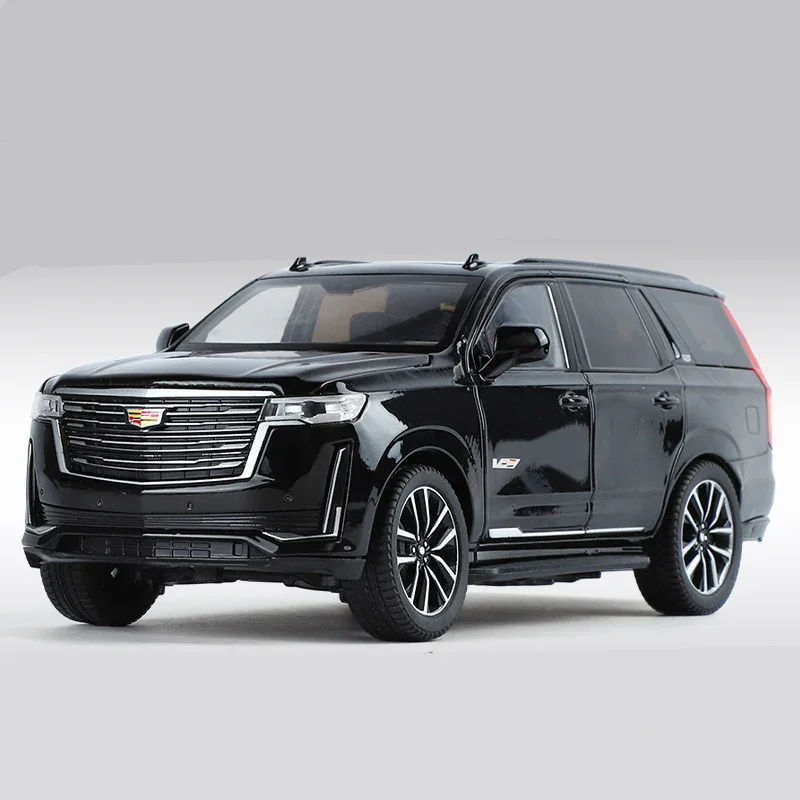 1:24 Black Luxury SUV Diecast Model Car 8 1:24 Black Luxury SUV Diecast Model Car - Image 8
