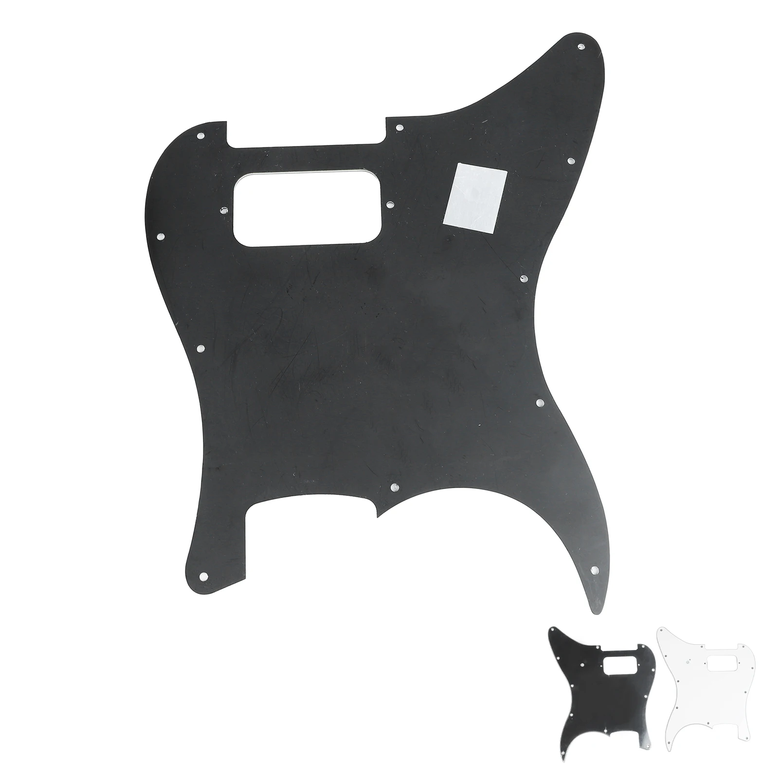 Electric Guitar Pickguard in Black or White 5 Electric Guitar Pickguard in Black or White - Image 5