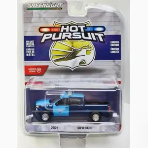 Diecast 1:64 2021 Silverado Police Model 7 S13ba5427f6744aae9e1f7c830d97080ds
