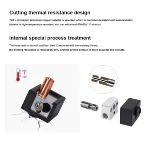 Ender-3 S1 Hotend Kit Bi-Metal Heatbreak 17 S13bec95f3ba24cc283d6b16bbd7ce922X