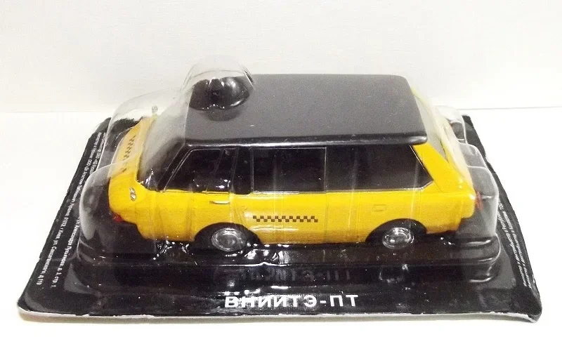 1:43 Scale VNIITE-PT Yellow Taxi Model Car 3 1:43 Scale VNIITE-PT Yellow Taxi Model Car - Image 3