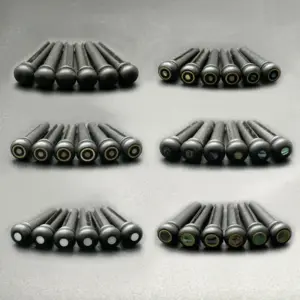 Ebony Bridge Pins Set for Acoustic Guitars 16 S14a153d0f995420ab3fdcc2cce040229S