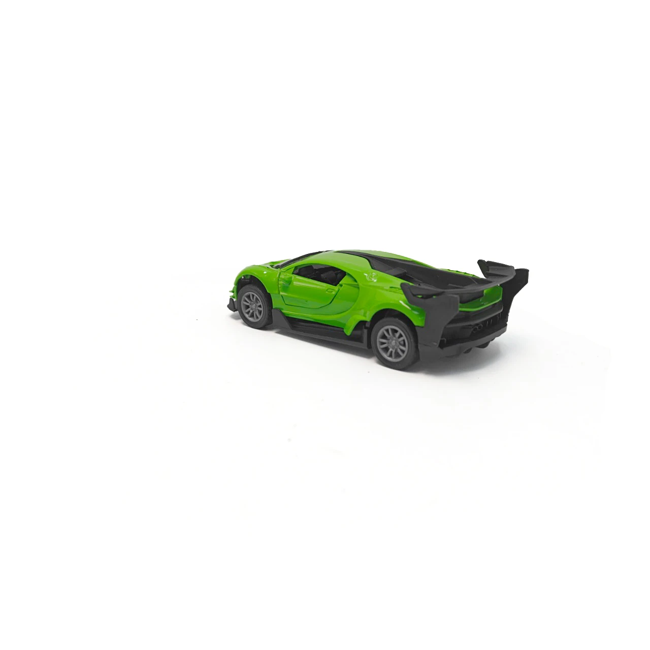 Vibrant Yellow Die-Cast Sports Car Model 4 Vibrant Yellow Die-Cast Sports Car Model - Image 4