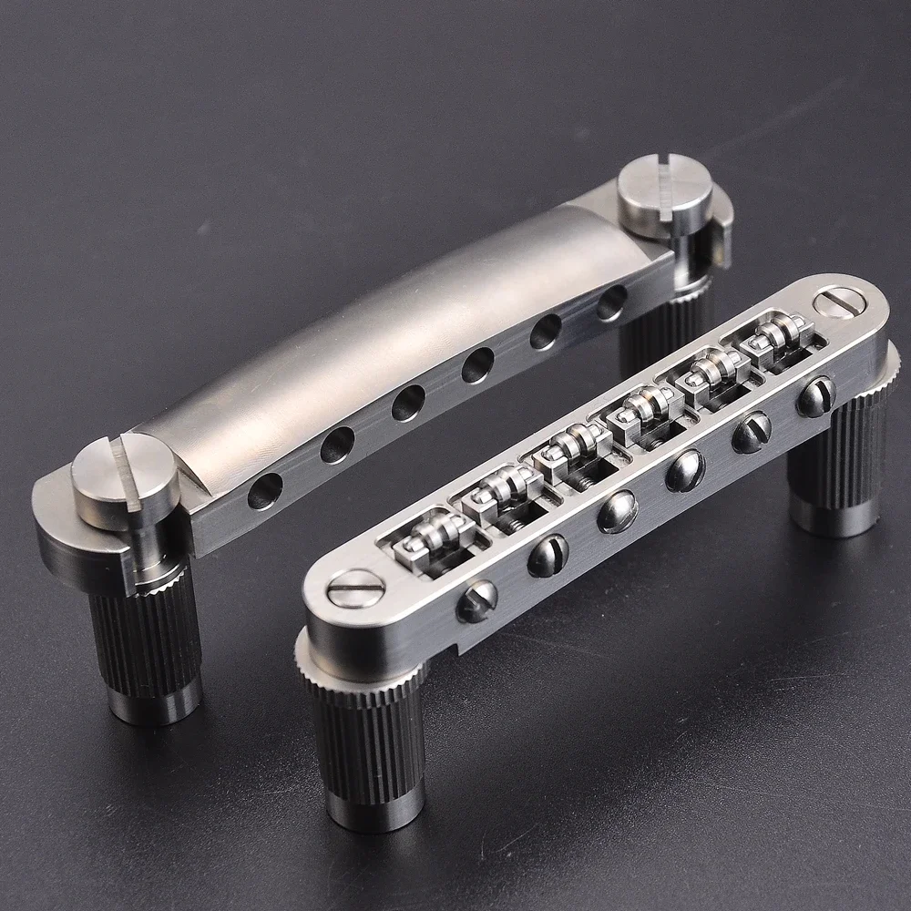 Titanium Alloy Tune-O-Matic Bridge for LP SG 7 Titanium Alloy Tune-O-Matic Bridge for LP SG - Image 7