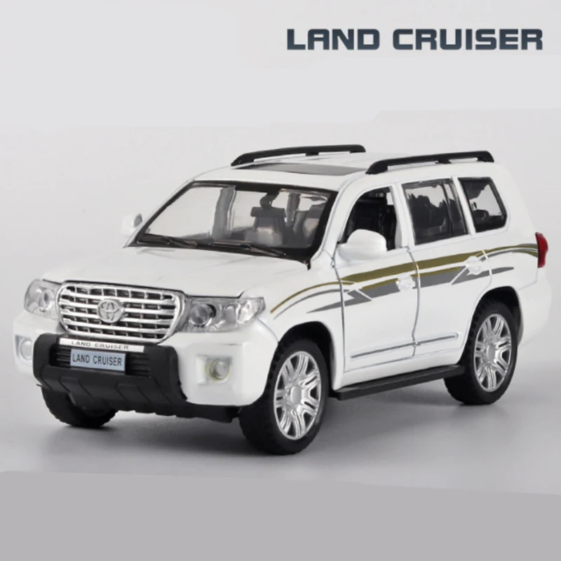 1:32 Black Toyota Land Cruiser Prado Model 7 1:32 Black Toyota Land Cruiser Prado Model - Image 7