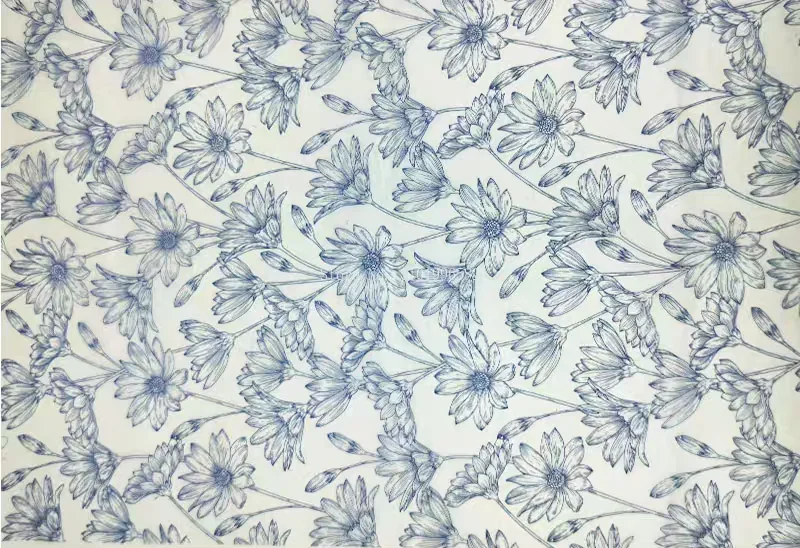 Blue and White Ceramic Underglaze Sticker Set 8 Blue and White Ceramic Underglaze Sticker Set - Image 8