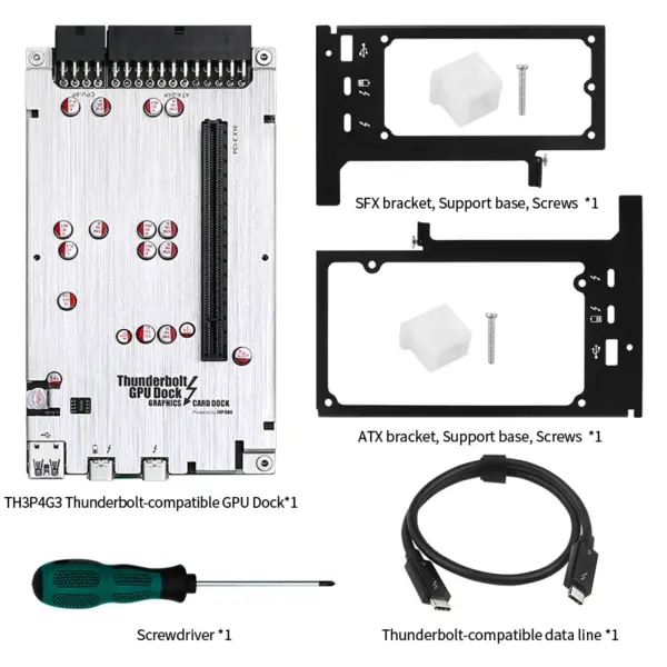 Thunderbolt-compatible GPU Dock with PD Charging - Image 4