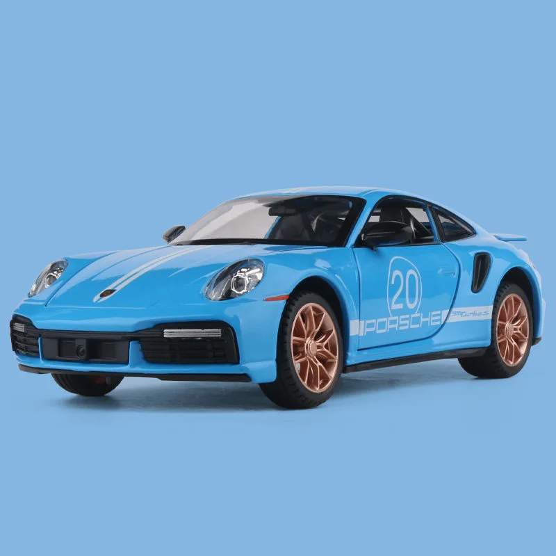 1:24 Porsche 911 Turbo S Diecast Model Car 8 1:24 Porsche 911 Turbo S Diecast Model Car - Image 8