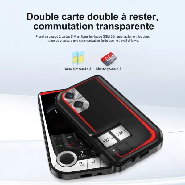 SERVO V10 Mobile Phone Dual SIM 2.01" Display - Image 2