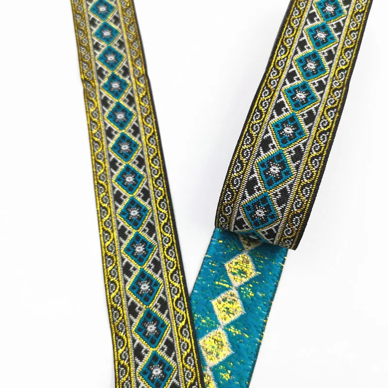 Vintage Ethnic Embroidery Ribbon 33mm 7 Meters 30 Vintage Ethnic Embroidery Ribbon 33mm 7 Meters - Image 30