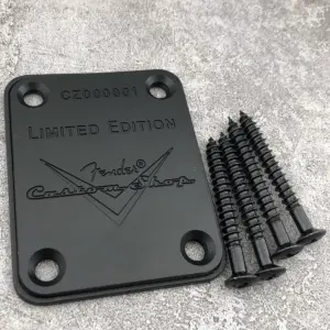 Custom Shop Limited Edition Guitar Neck Plate 7 S177b4b4f9edf4a54be35a0d178a2cd9ft