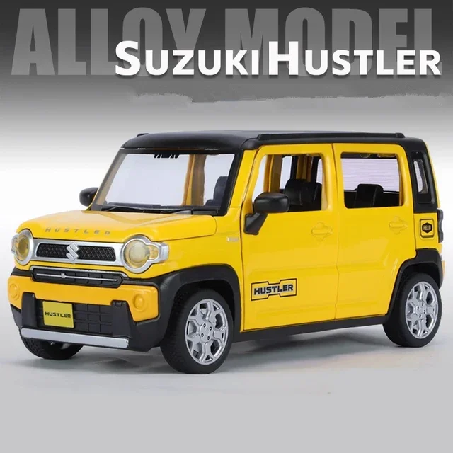 Suzuki Hustler Diecast Model SUV Blue 1:22 Scale 9 Suzuki Hustler Diecast Model SUV Blue 1:22 Scale - Image 9