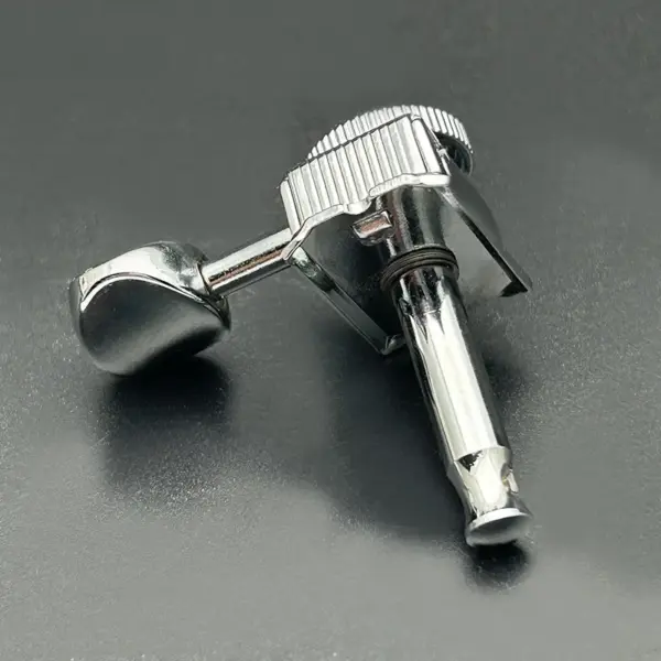 Saphue 6 Inline Guitar Locking Tuners Chrome - Image 4