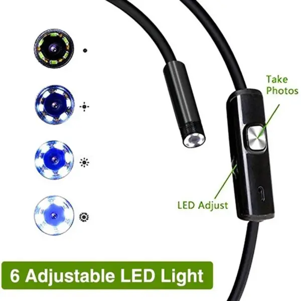 3 in 1 Android Endoscope Camera 5.5mm Lens - Image 3