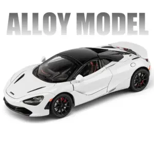 1:24 McLaren 720S Alloy Racing Model Car 28 S18dc1379ae7a44dc9c04d83cb6d1f7bcV