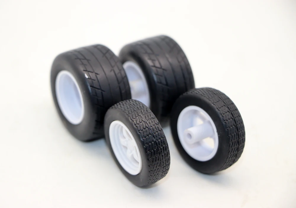 DDA 1/24 Scale 5-Spoke Model Car Wheels 3 DDA 1/24 Scale 5-Spoke Model Car Wheels - Image 3