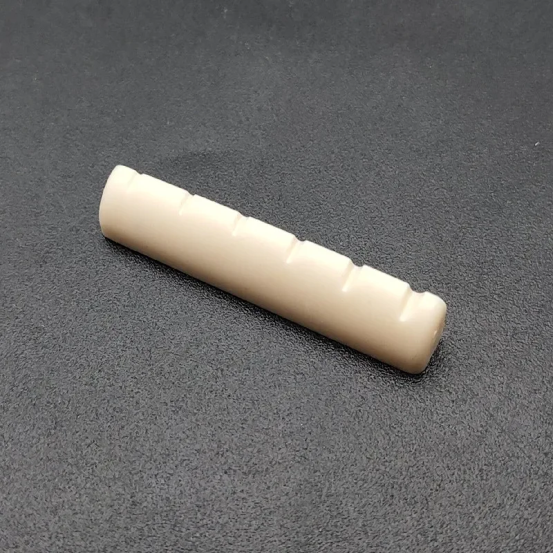 6-String Acoustic Guitar Bridge Nut and Saddle Set 2 6-String Acoustic Guitar Bridge Nut and Saddle Set - Image 2