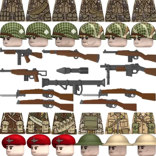 101 Airborne Army Red Devils Building Set - Image 2