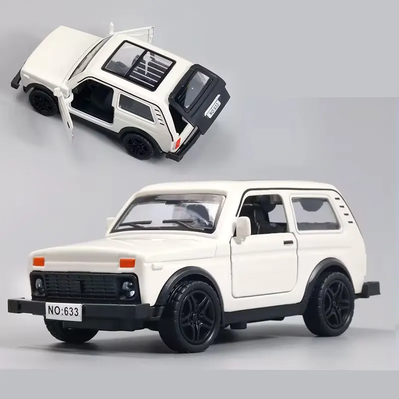 1:36 Scale Diecast Classic LADA NIVA Model 11 1:36 Scale Diecast Classic LADA NIVA Model - Image 11
