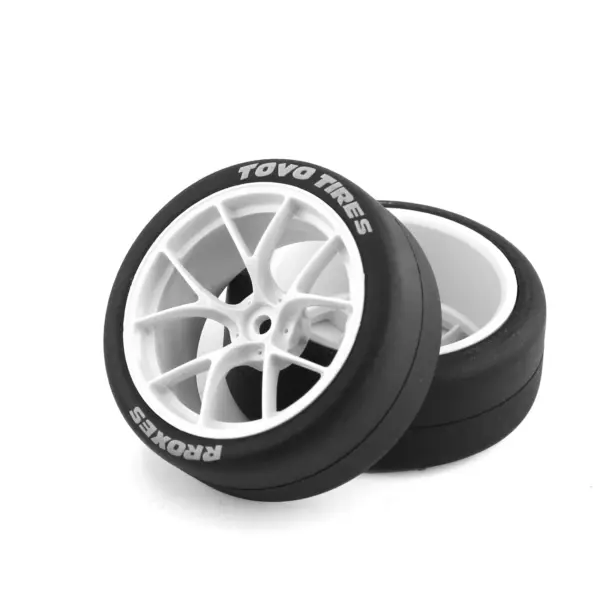 4pcs Drift Car Tires and Wheels for 1/10 RC - Image 3