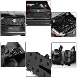 1:32 Toyota Highlander Diecast Model Car 12 S199a9d91b65240dcbc93fcfc29b0e84aT