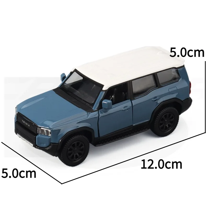 Toyota Prado Land Cruiser Diecast Model 1/36 4 Toyota Prado Land Cruiser Diecast Model 1/36 - Image 4