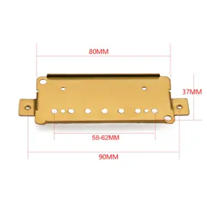 7-String Electric Guitar Brass Baseplate Set of 4 10 S1a6ae12a041942e89855d0247f6ca0bd9