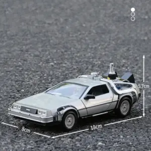 WELLY 1:24 Diecast DMC-12 DeLorean Model 15 S1a86f935f3254ce093a56554acb0523eL