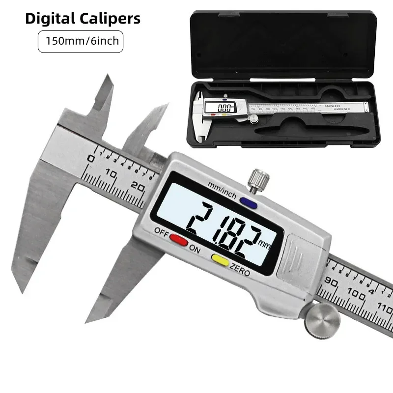 Digital Stainless Steel Caliper 150mm 6 Inch 6 Digital Stainless Steel Caliper 150mm 6 Inch - Image 6