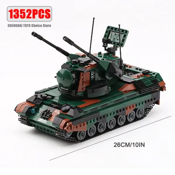 Military Armored Truck Building Block Set 411PCS - Image 7