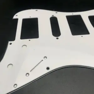 HSH Electric Guitar 3 Ply Pickguard Black White 9 S1acac4dec5fb4508bf988aadee297470A