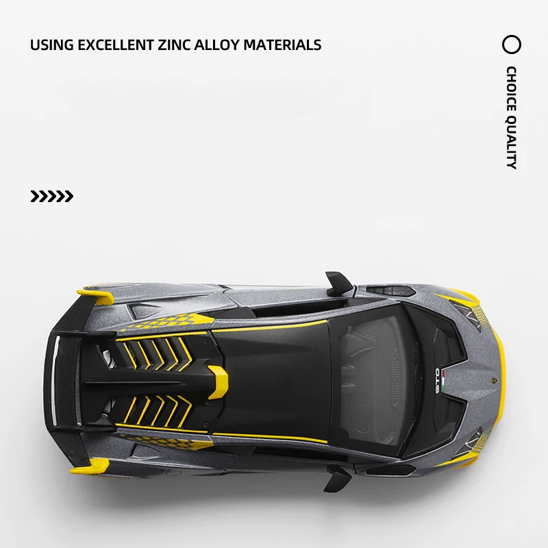 1:32 Scale Lamborghini Huracan STO Diecast Model 2 1:32 Scale Lamborghini Huracan STO Diecast Model - Image 2